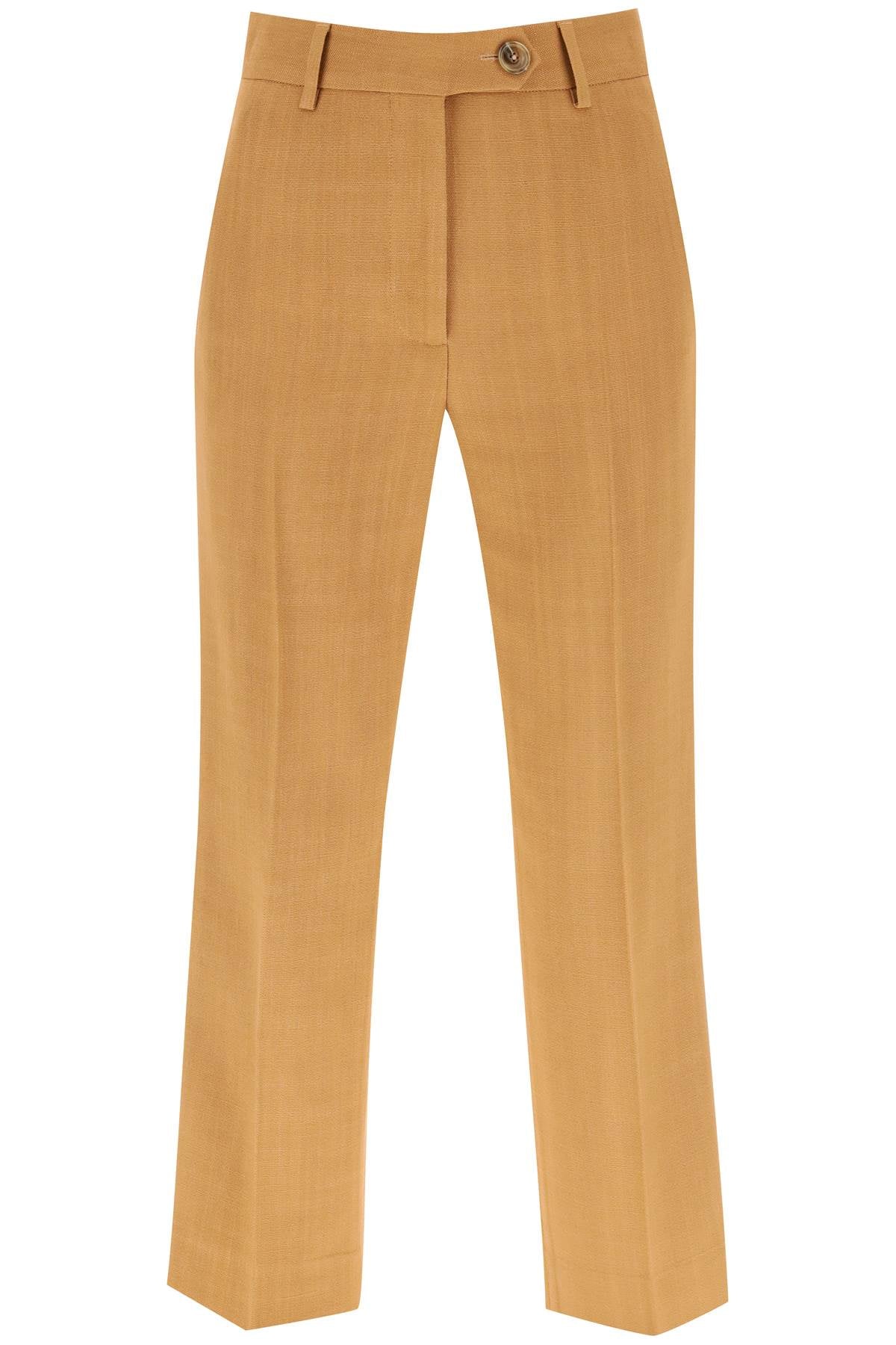 Blazé Milano Santana Peanut Nana Cropped Tailoring Pants image 0