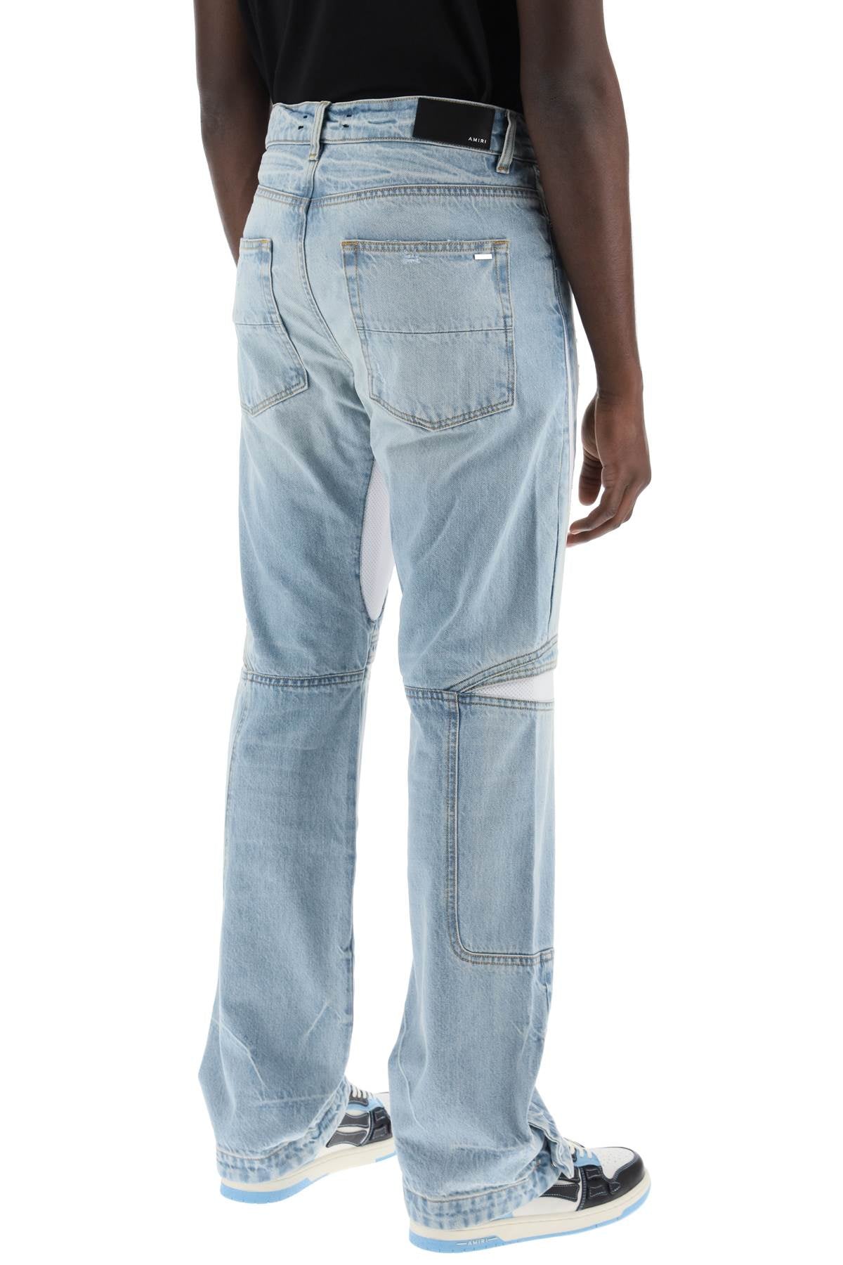 Amiri mx-3 jeans with mesh inserts image 2