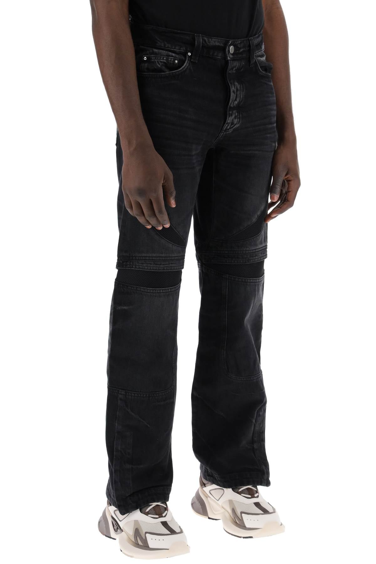 Amiri mx-3 jeans with mesh inserts image 1