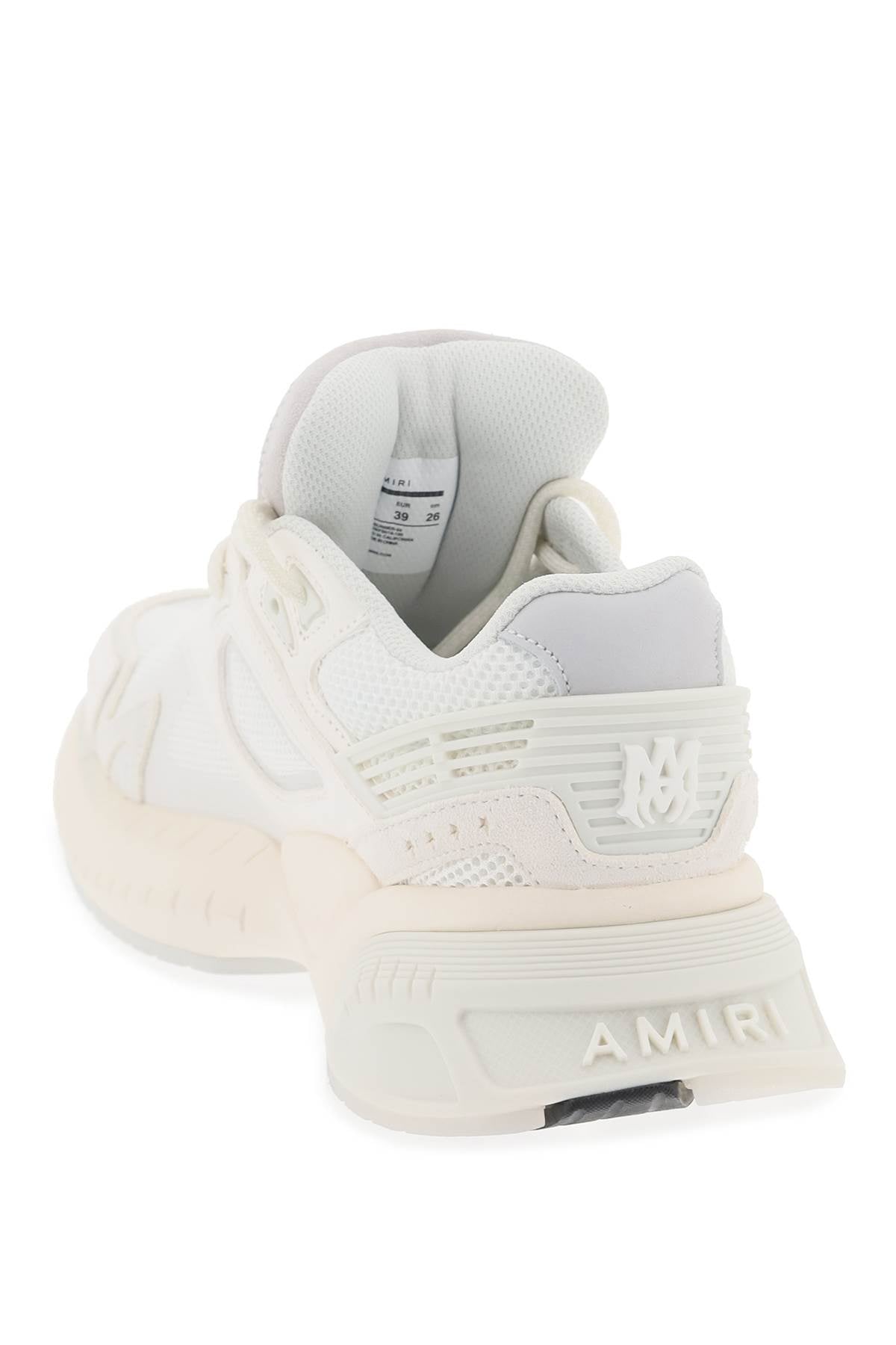 Amiri mesh and leather ma sneakers in 9 image 2