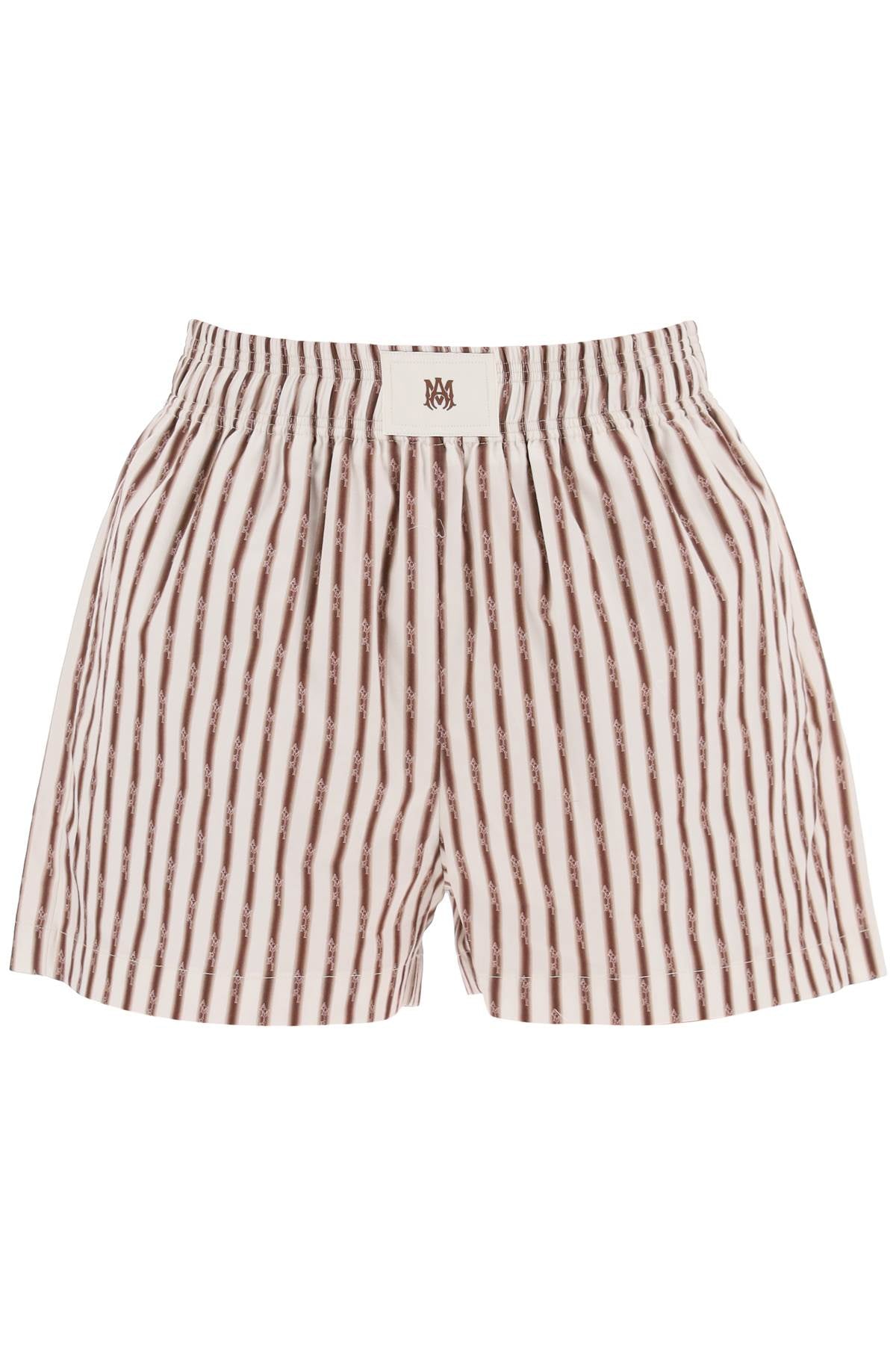 Amiri striped pajama shorts image 0