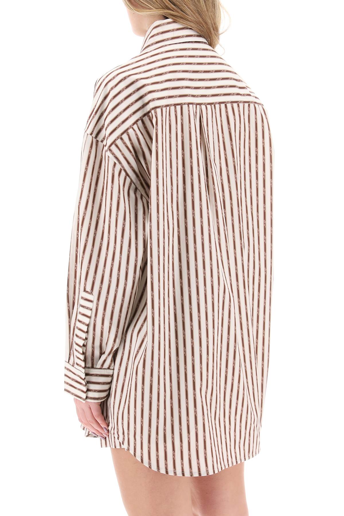 Amiri Striped Maxi Shirt for Men image 2