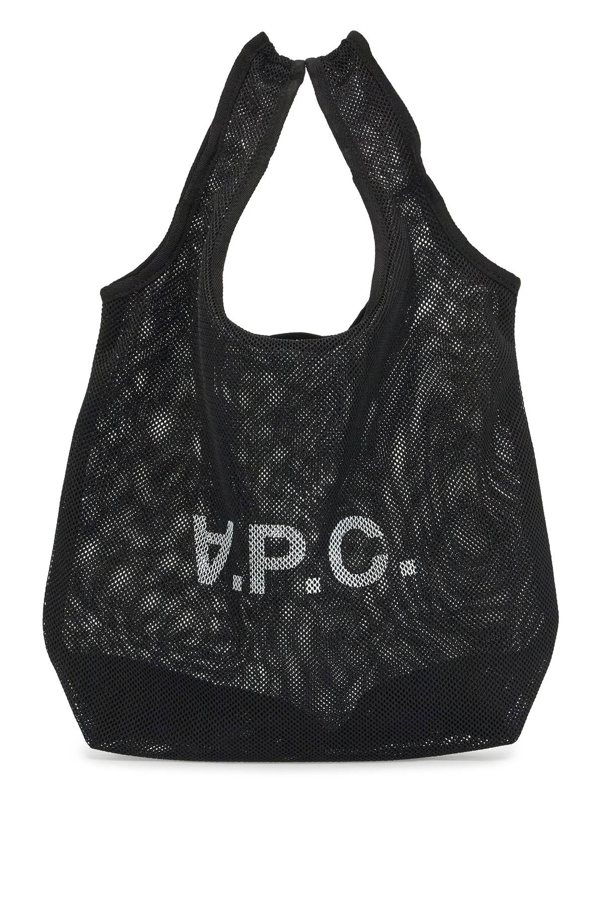 A.P.C. Rebound Tote Bag: Mesh Tote with Logo image 0