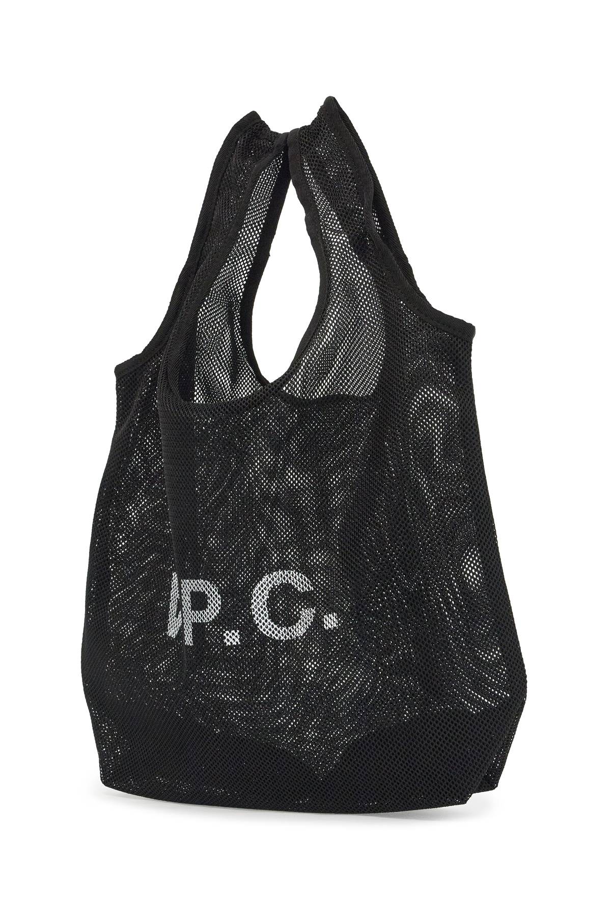 A.P.C. Rebound Tote Bag: Mesh Tote with Logo image 2