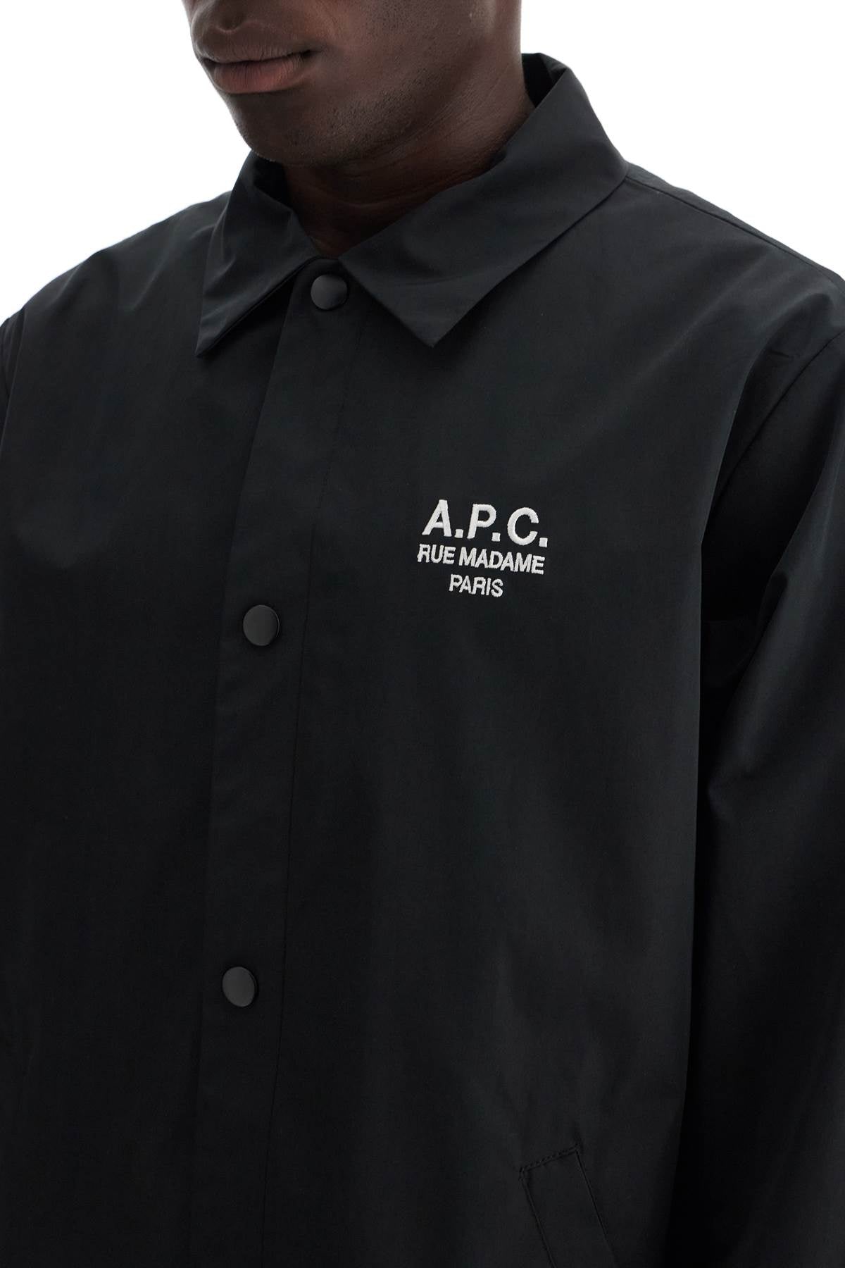 A.P.C. "regis cotton blend oversh image 3