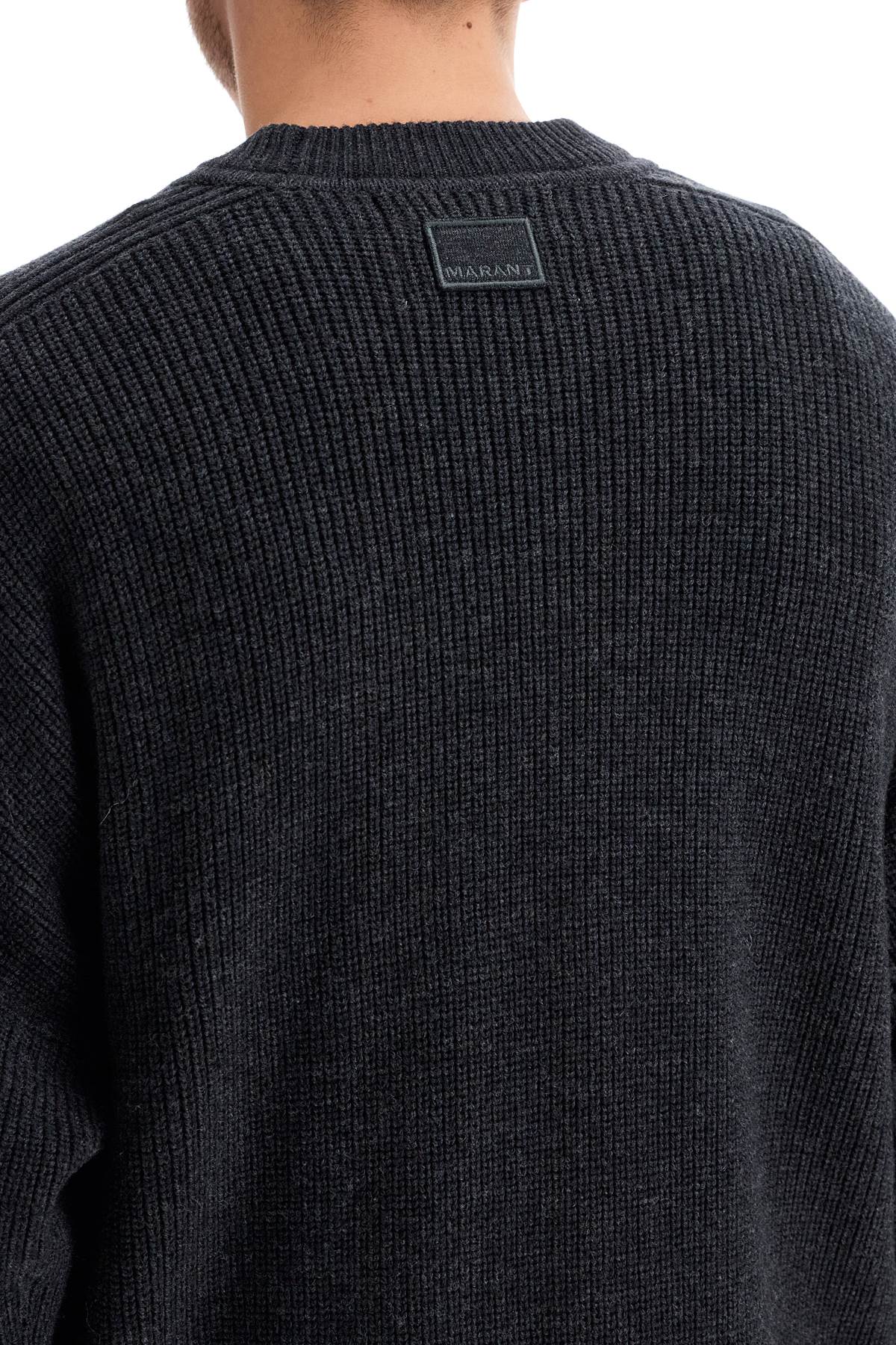 Isabel Marant Merino Wool Barry Oversized Pullover image 3