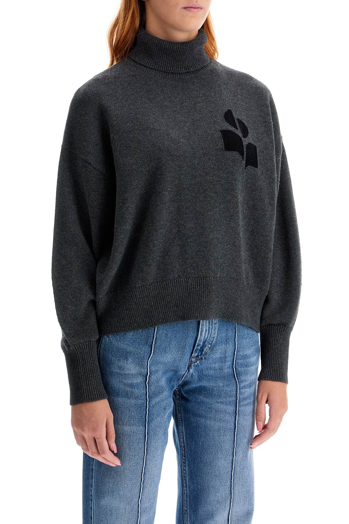 Isabel Marant Etoile "boxy nash cotton and wool pullover image 1