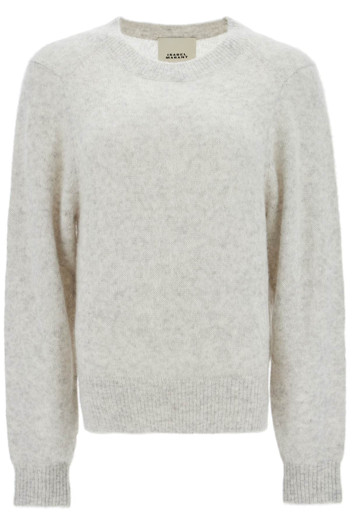 Isabel Marant Silk Alpaca and Cashmere Crew Neck Pullover image 0