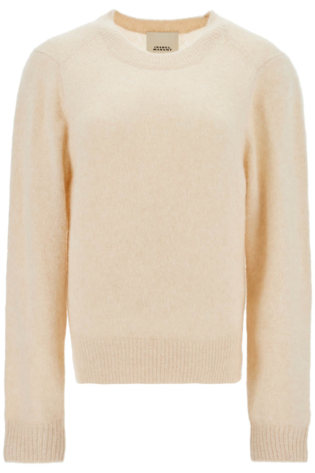 Isabel Marant Lusia Silk, Alpaca & Cashmere Crew Neck Pullover image 0