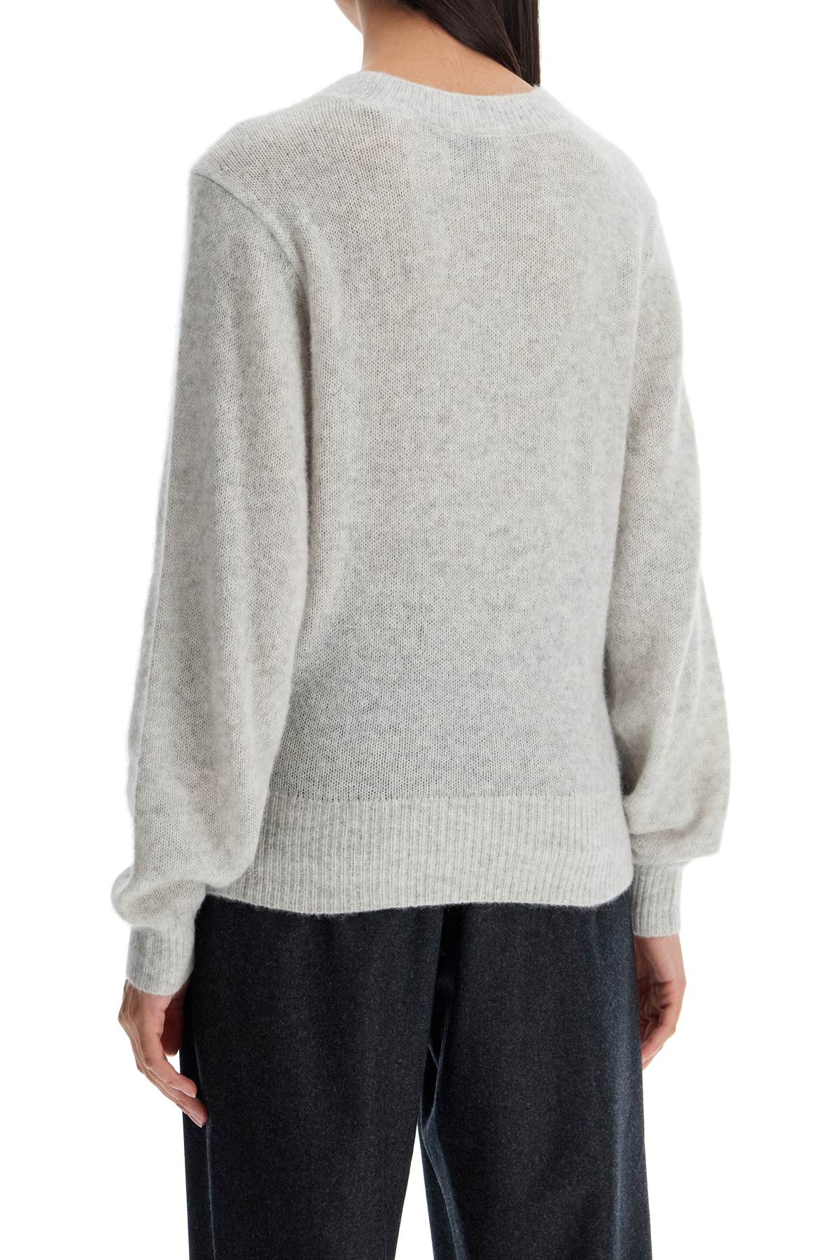 Isabel Marant Silk Alpaca and Cashmere Crew Neck Pullover image 2