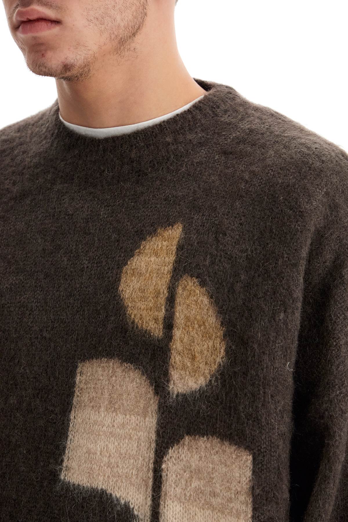 Marant Mohair Intarsia Logo Pullover image 3