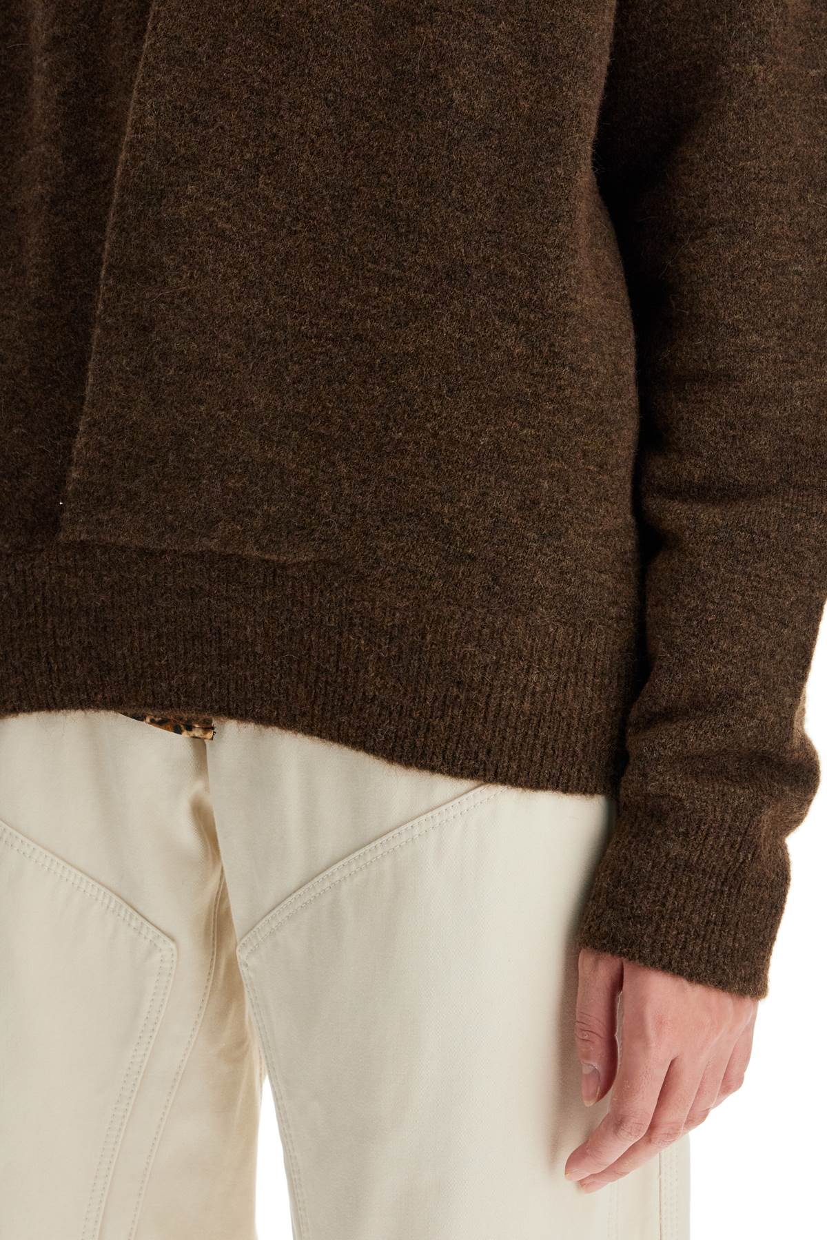 Isabel Marant Kingston Alpaca Blend Oversized Pullover image 3