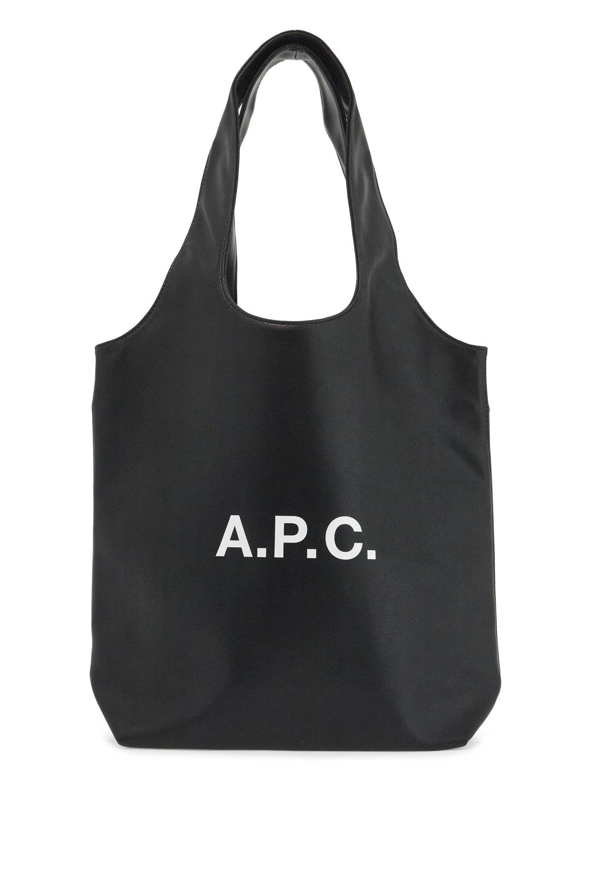 A.P.C. Ninon Faux Leather Tote Bag with Logo image 0