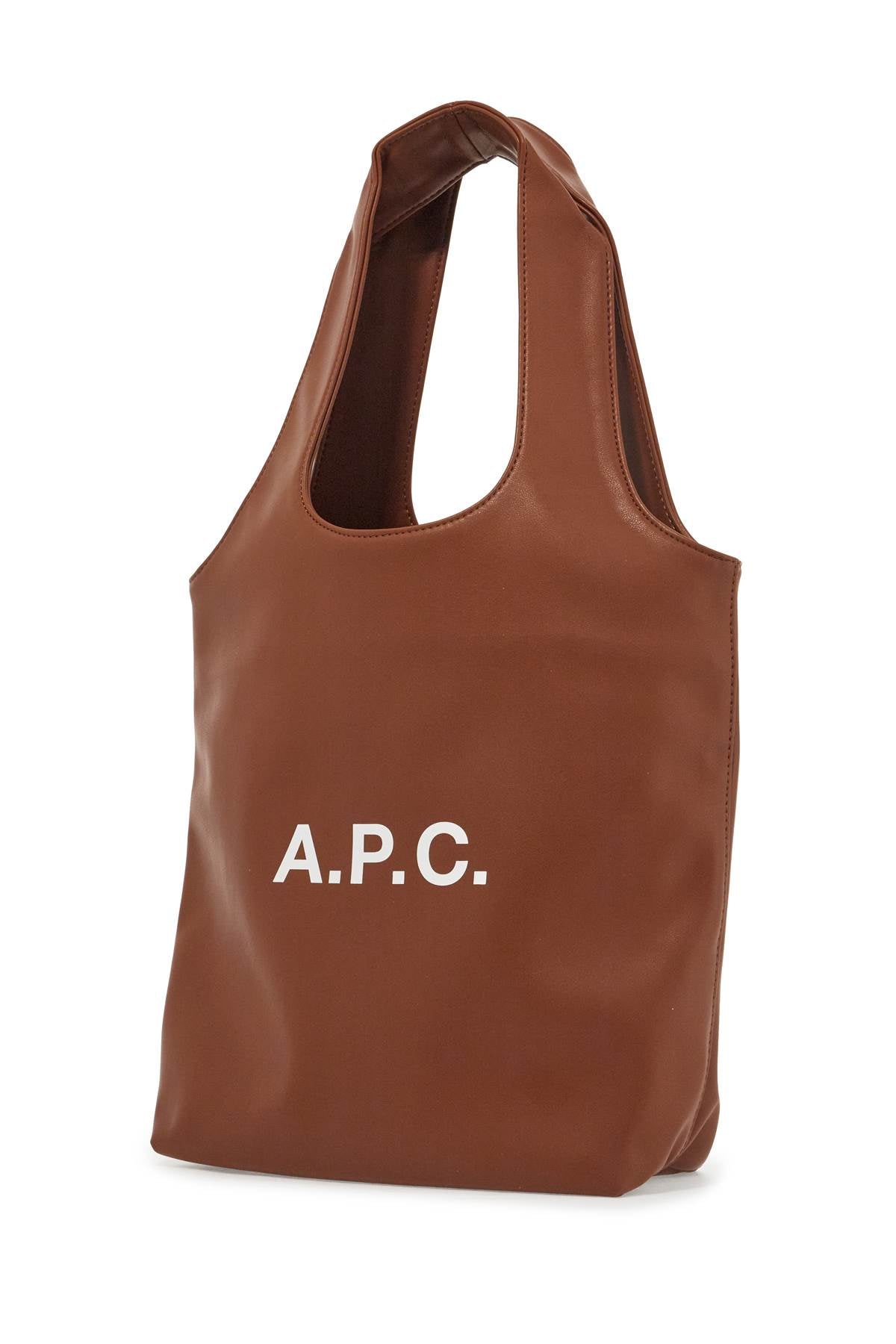 A.P.C. Ninon Faux Leather Tote Bag with Logo image 2