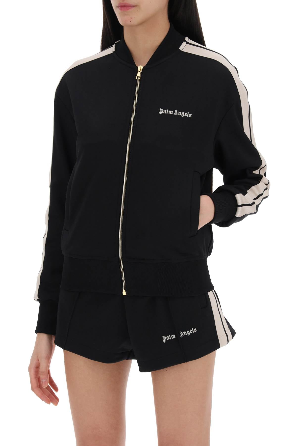 Palm Angels Contrast Band Track Sweatshirt image 3