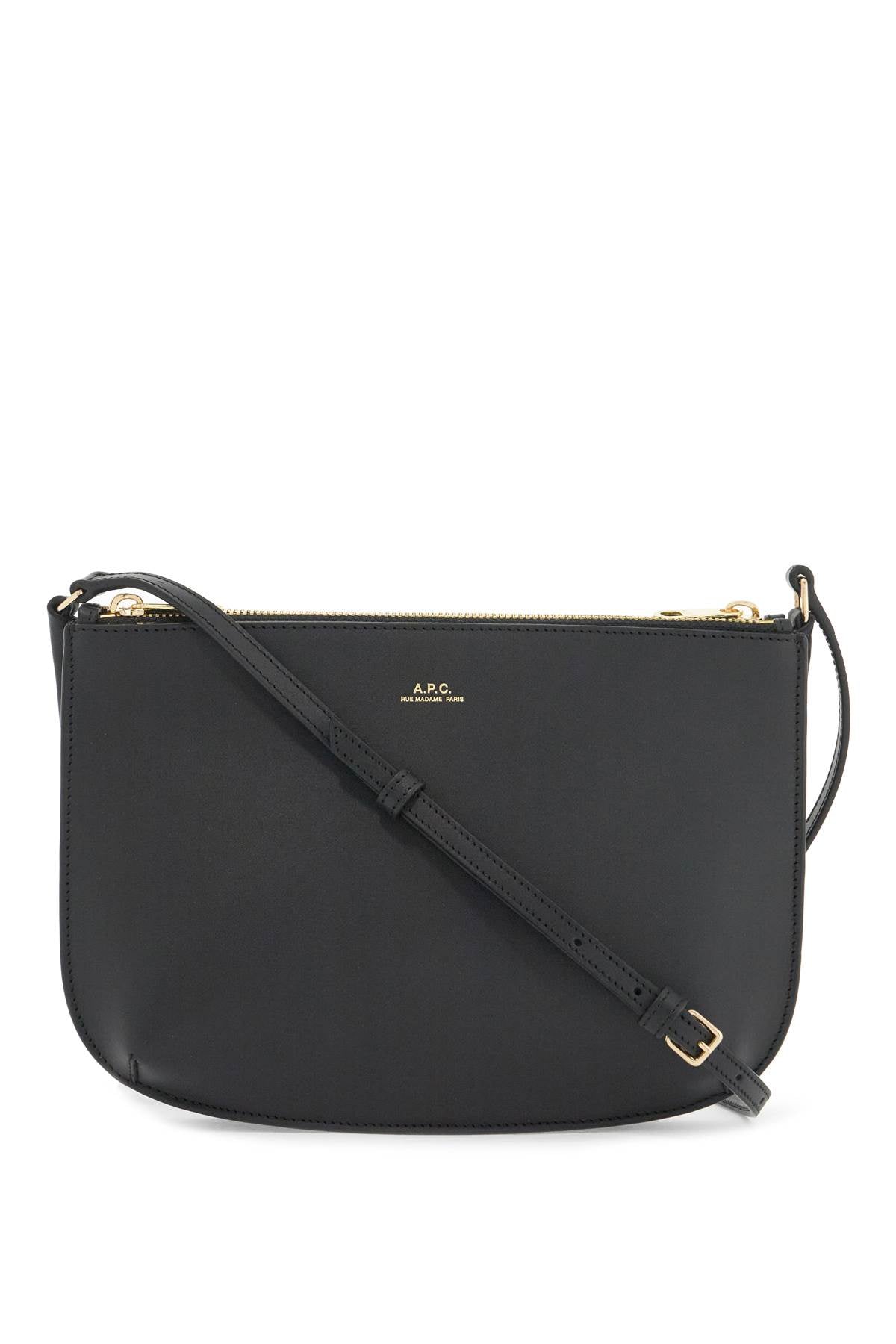 A.P.C. Sarah Smooth Leather Crossbody Bag image 0