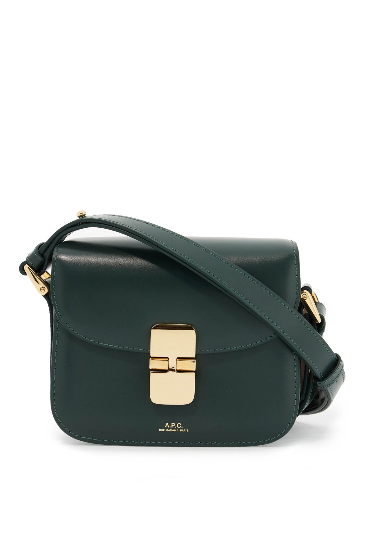 A.P.C. Grace Mini Leather Shoulder Bag image 0