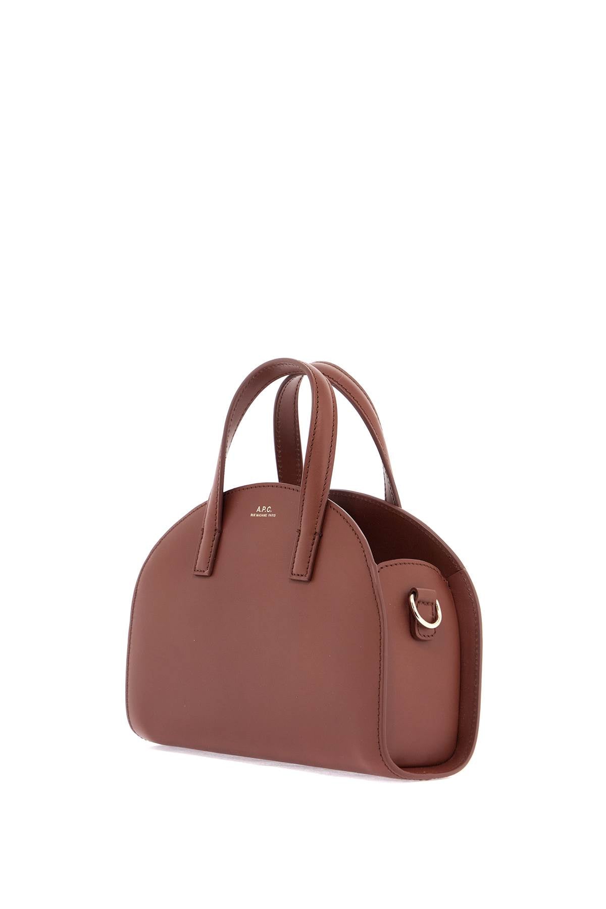 A.P.C. Demi-Lune Small Leather Tote Bag image 2