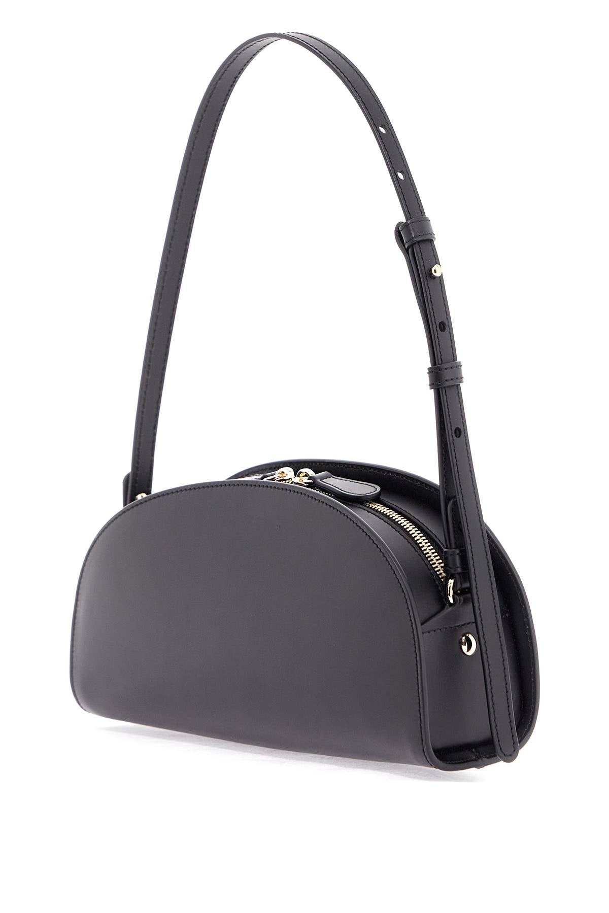 A.P.C. Demi-Lune Leather Shoulder Bag image 1