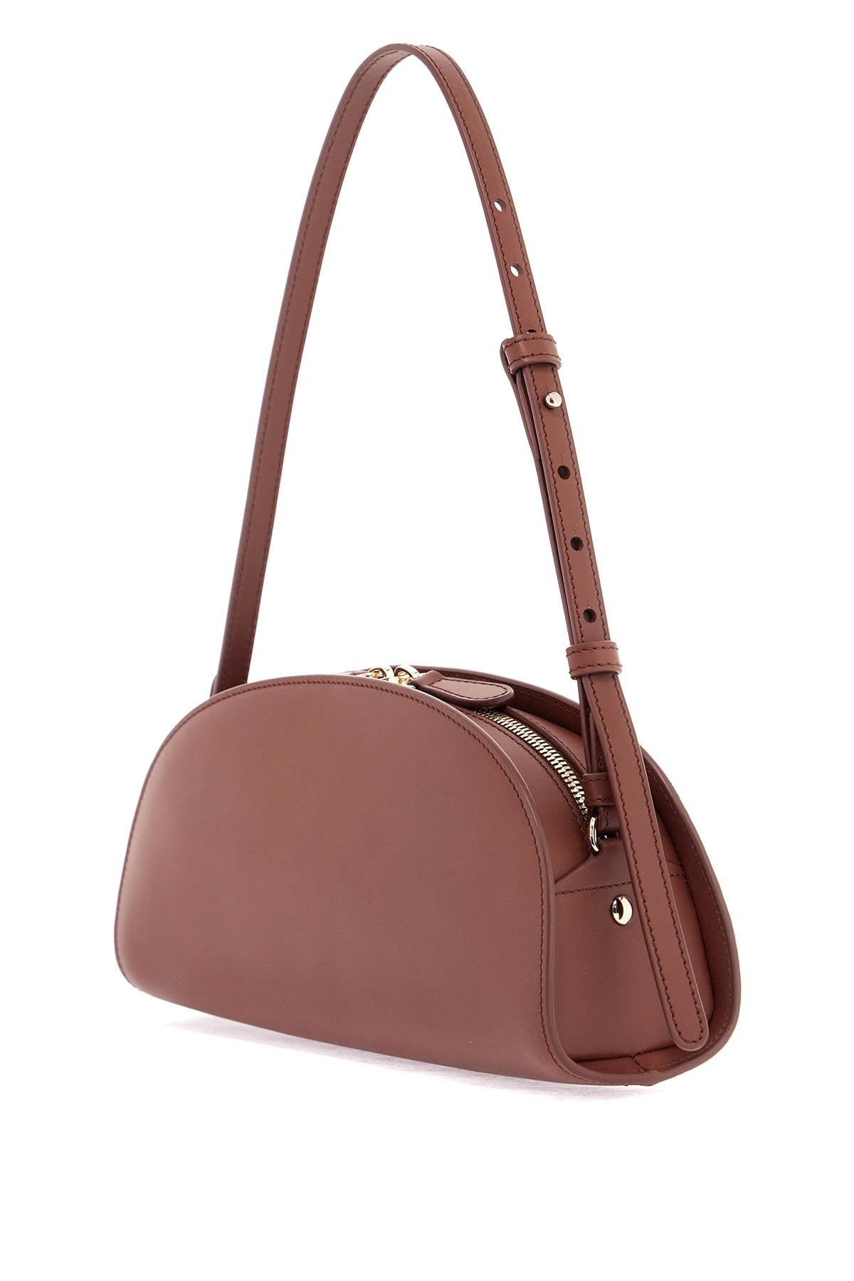 A.P.C. Demi-Lune Leather Shoulder Bag image 1