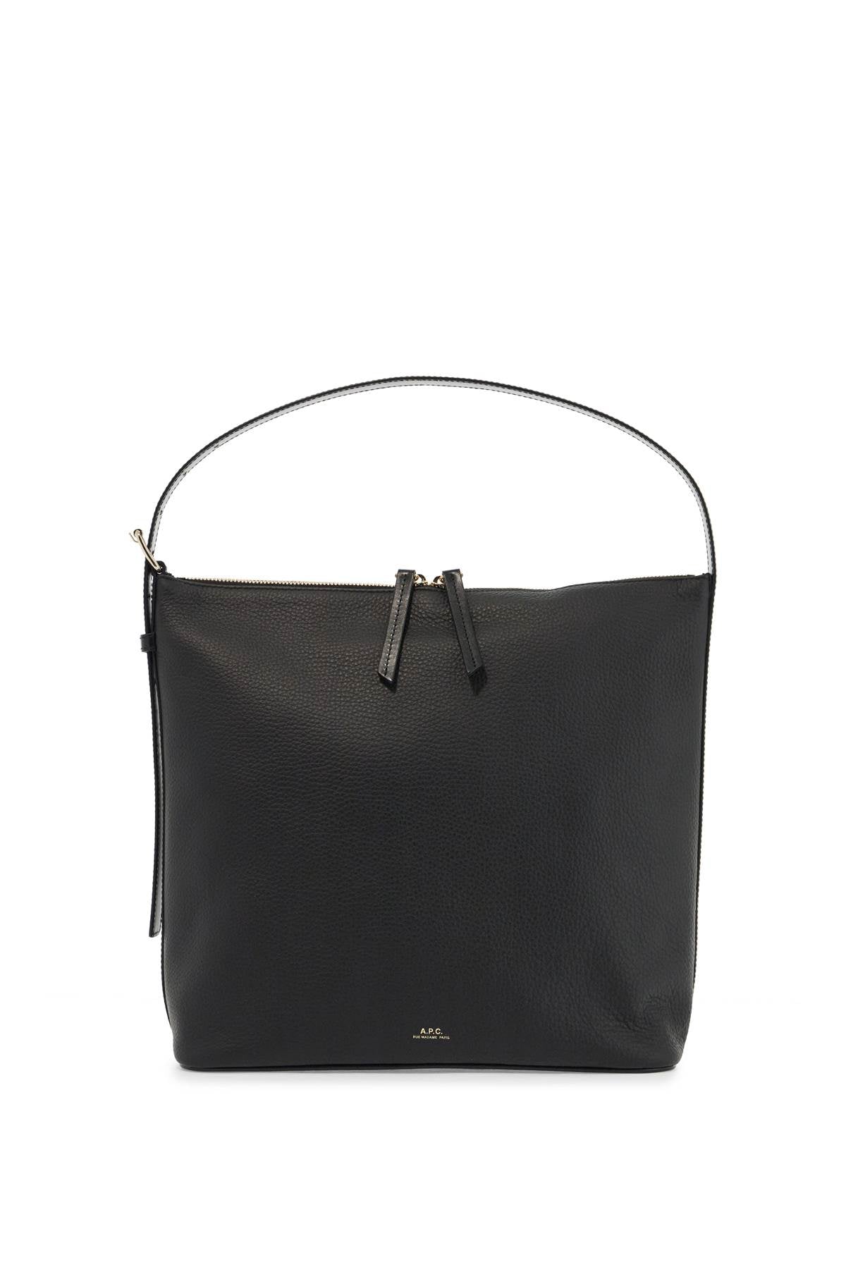 A.P.C. Vera Hammered Leather Shoulder Bag image 0