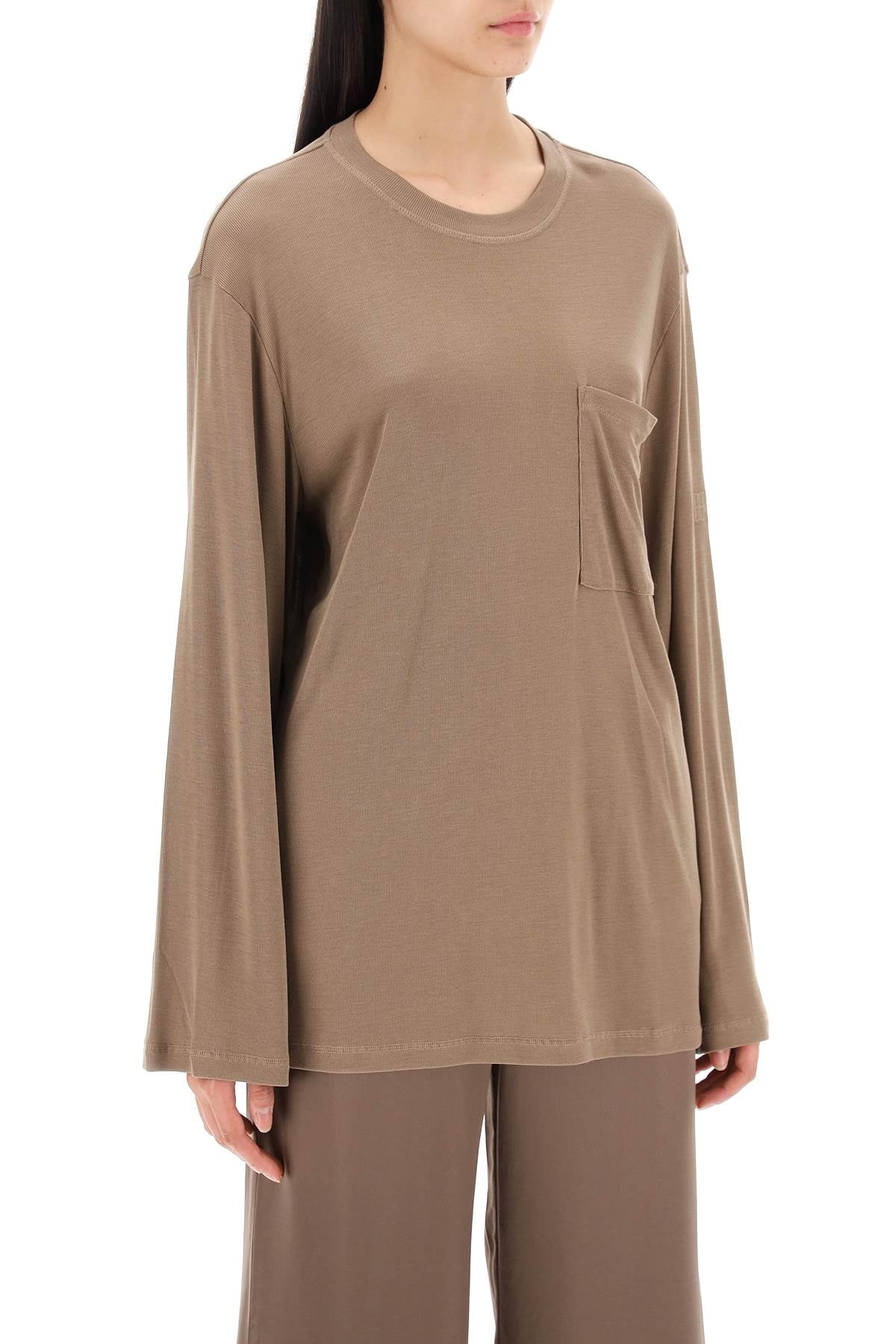 By Malene Birger long-sleeved oversized t image 1