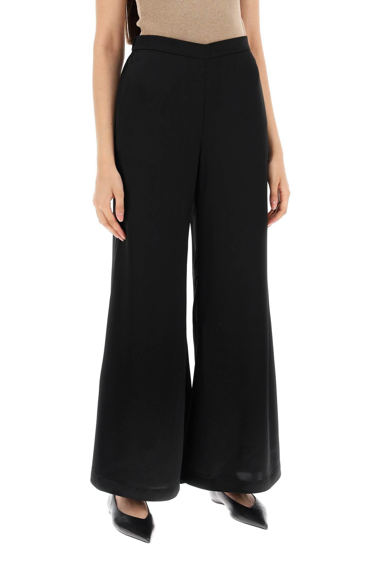 By Malene Birger Lucee Flared Satin Pants image 1