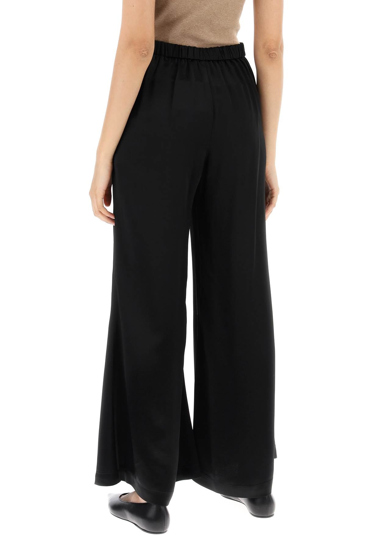 By Malene Birger Lucee Flared Satin Pants image 2