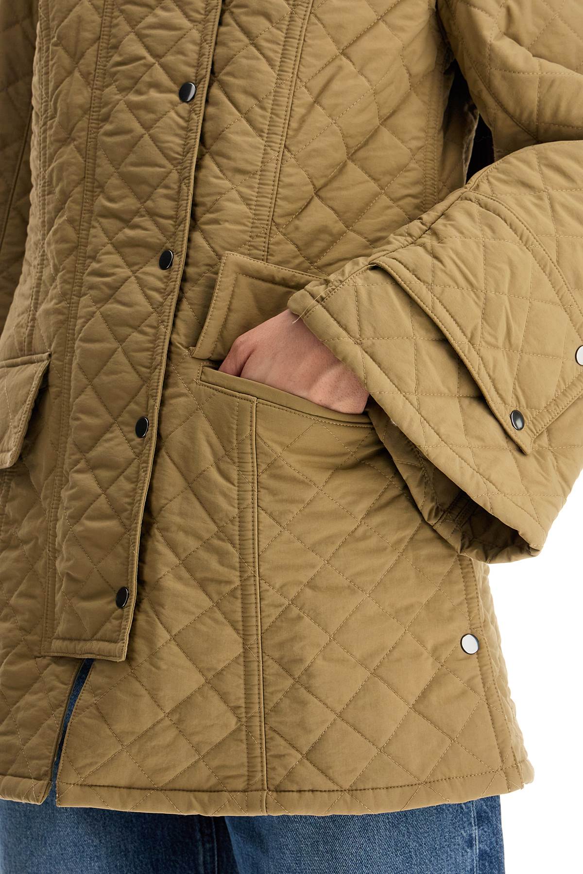 By Malene Birger 'Wivi' Quilted Jacket with Corduroy Collar image 3