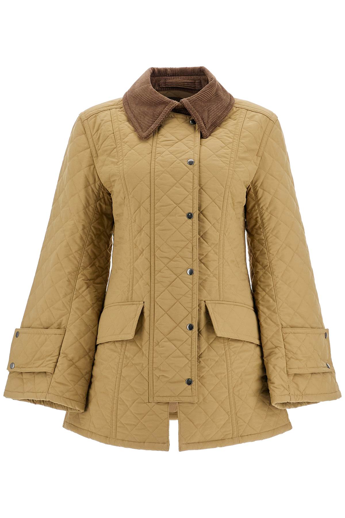 By Malene Birger 'Wivi' Quilted Jacket with Corduroy Collar image 0