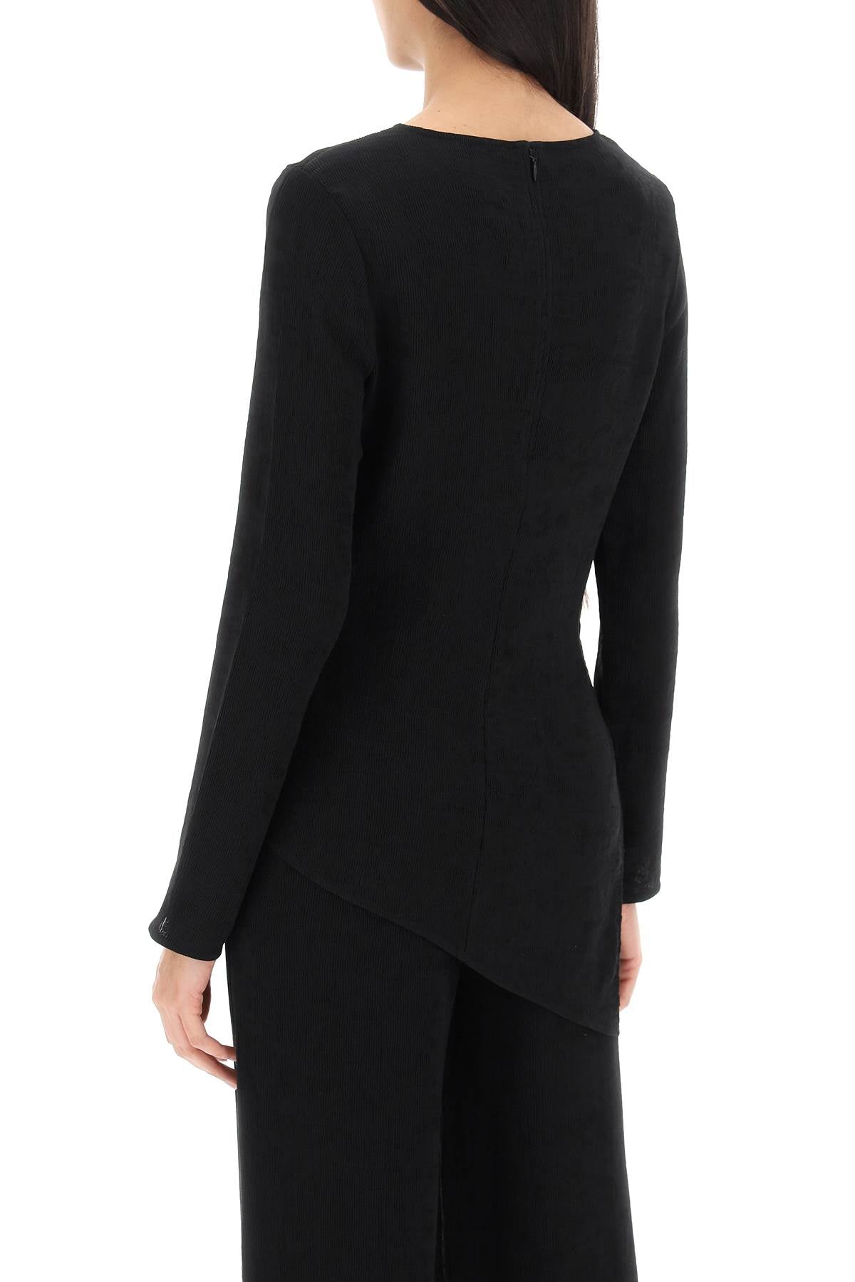 By Malene Birger simone asymmetric blouse image 2