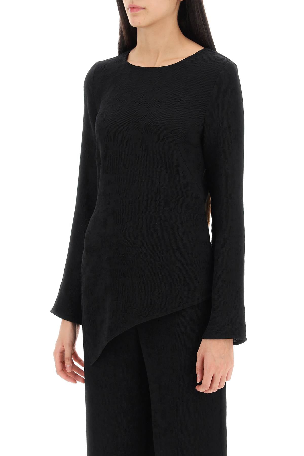 By Malene Birger simone asymmetric blouse image 3