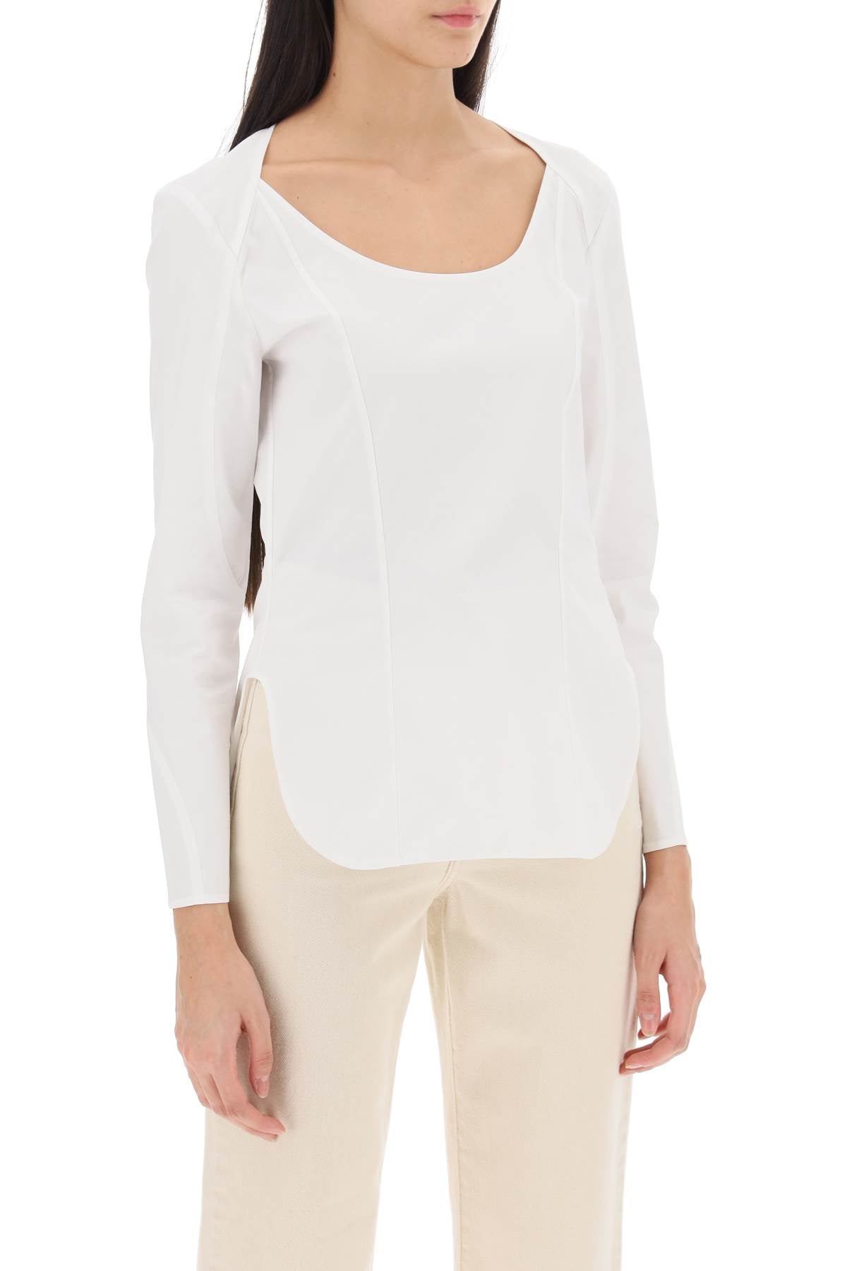 By Malene Birger leiya poplin blouse image 1