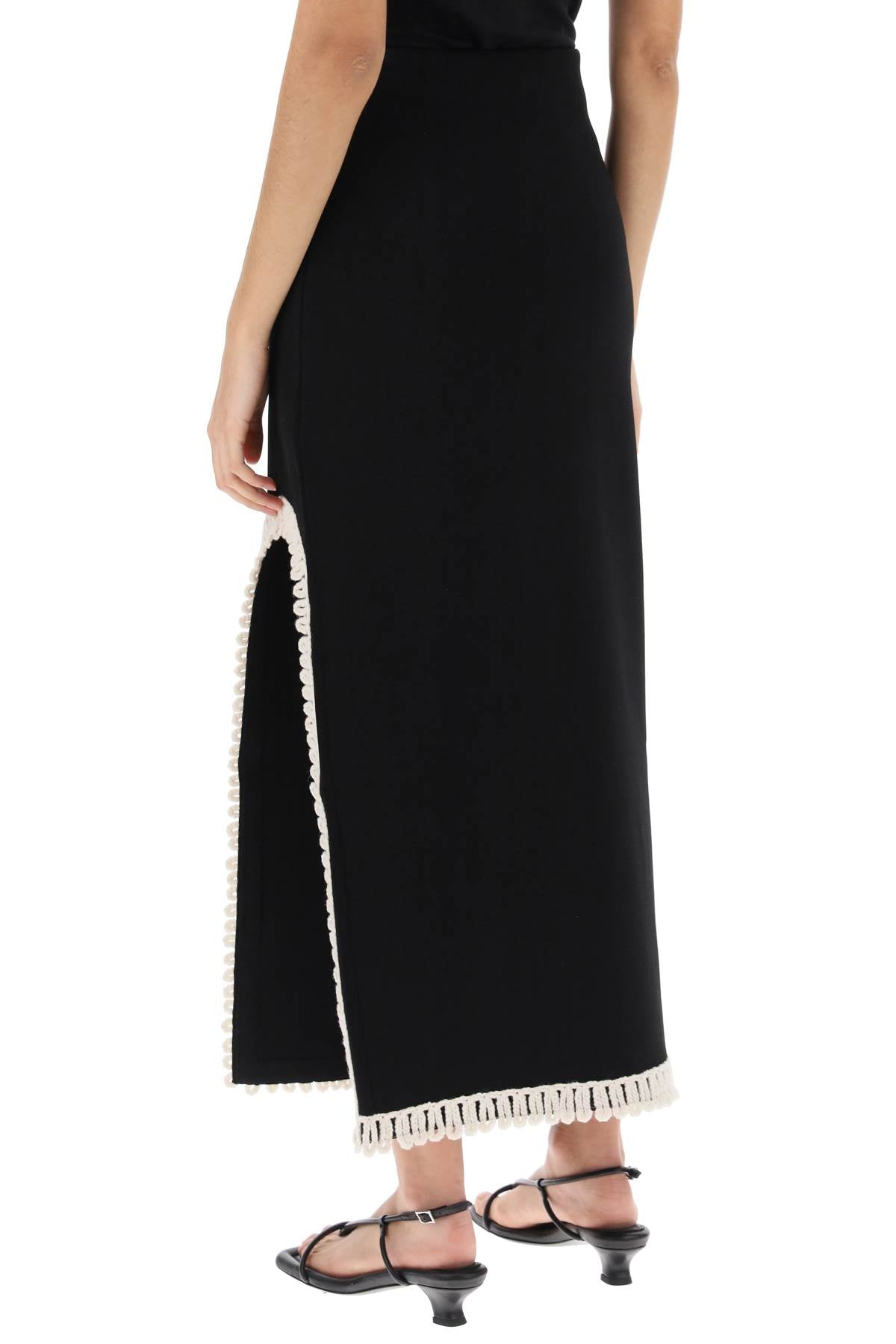 By Malene Birger Gabie Maxi Skirt with Crochet Trims image 2