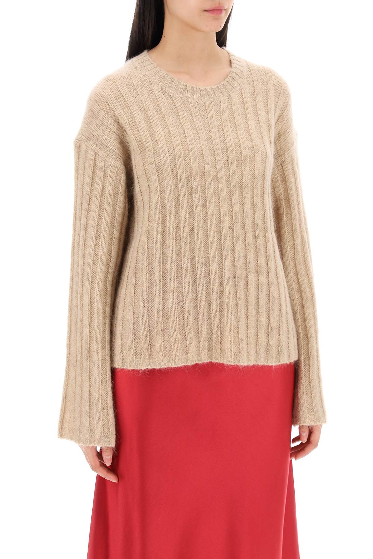 By Malene Birger ribbed knit pullover sweater image 1