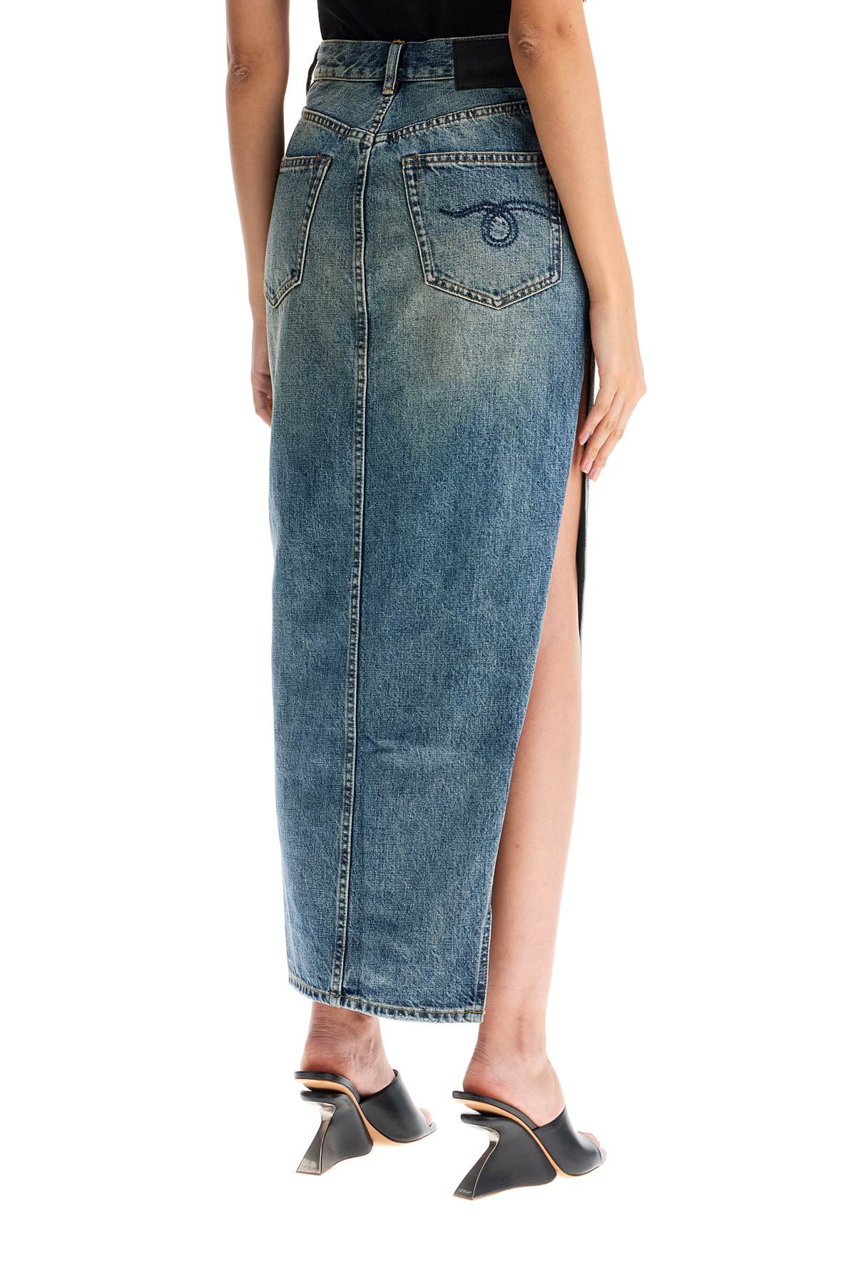 R13 Devonshire Denim Skirt image 2