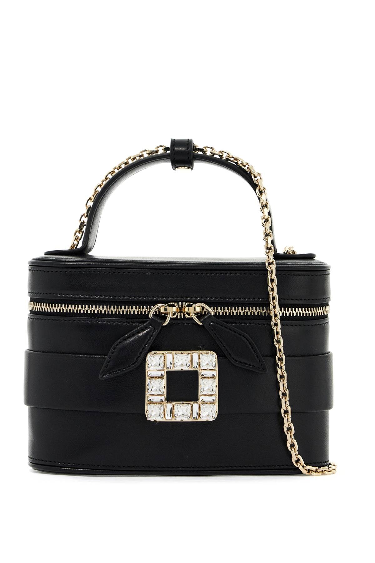 Roger Vivier vanity micro bag with crystal buckle image 0