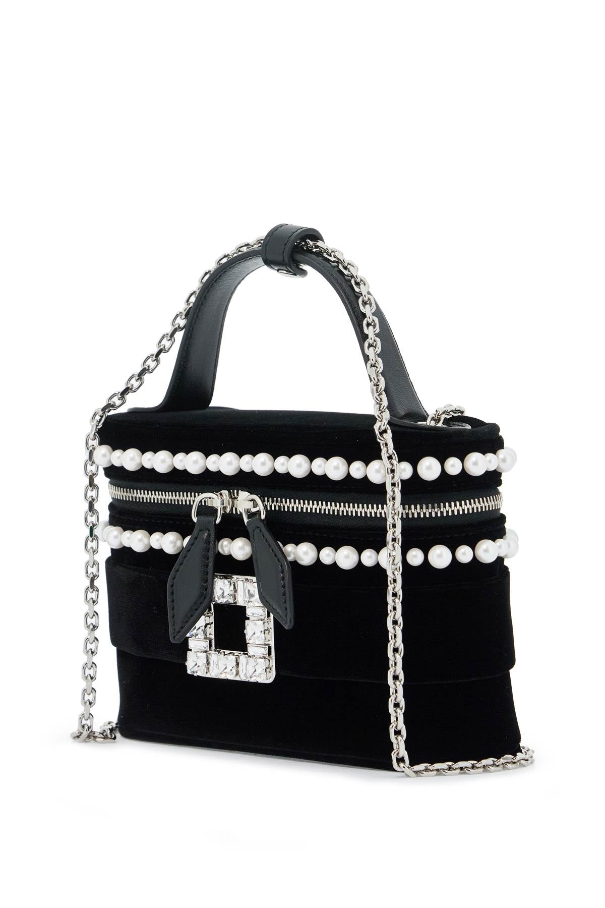 Roger Vivier "micro vanity bag with rhinestone image 2