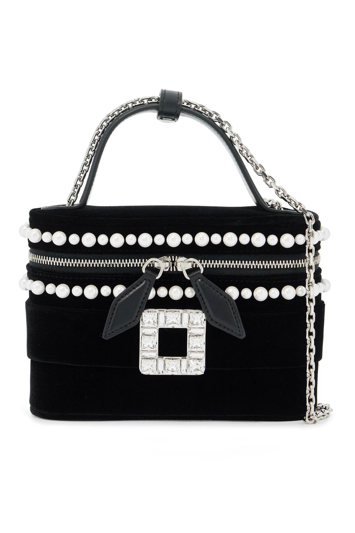 Roger Vivier "micro vanity bag with rhinestone image 0