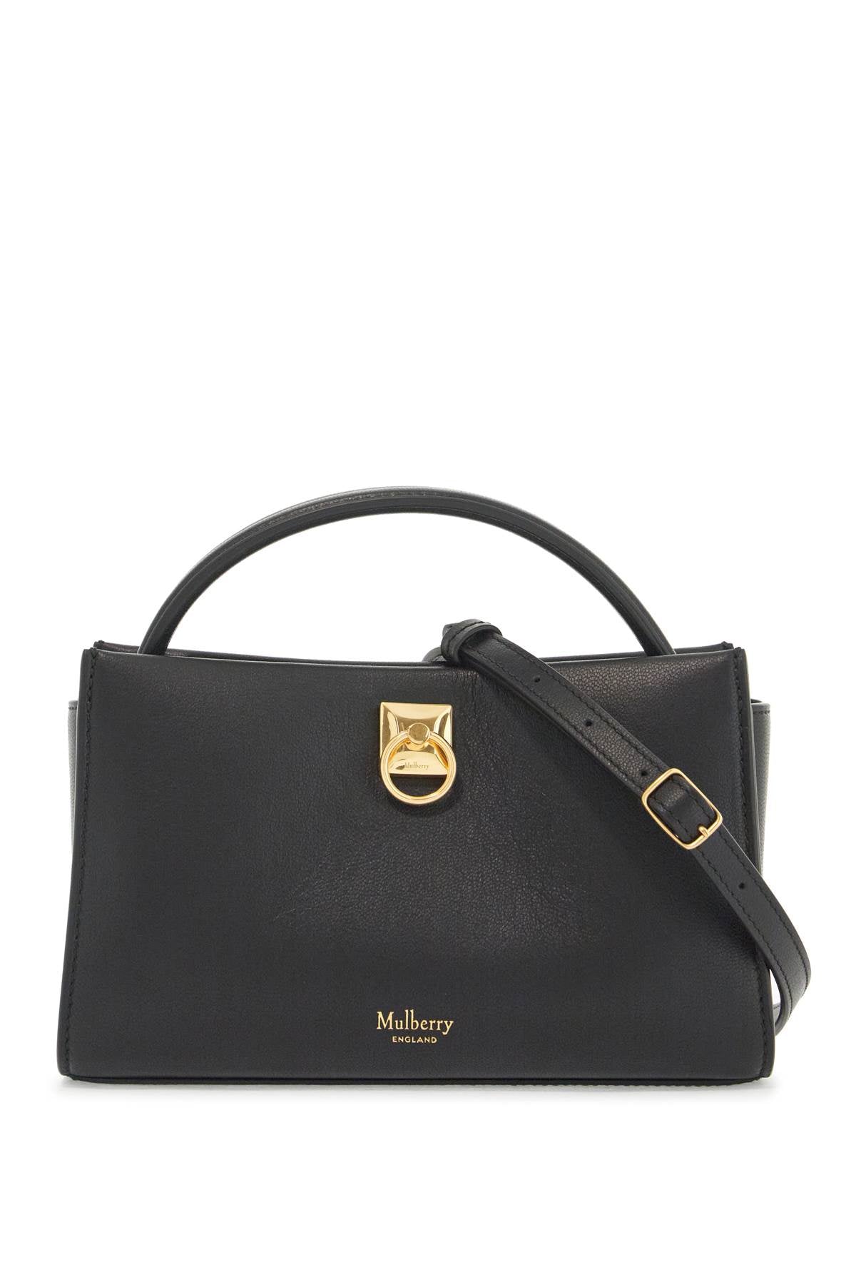 Mulberry Mini Iris Leather Handbag with Keystone Lock image 0