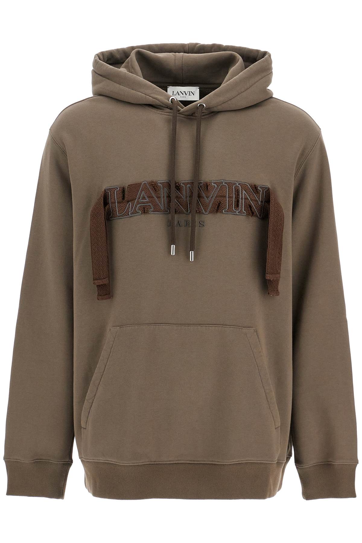 Lanvin hooded curb sweat image 0