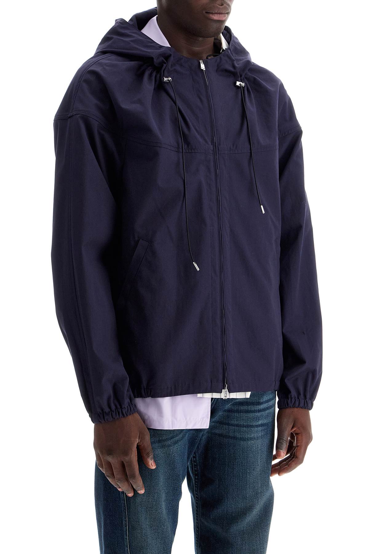 Lanvin cotton hooded blouson image 1