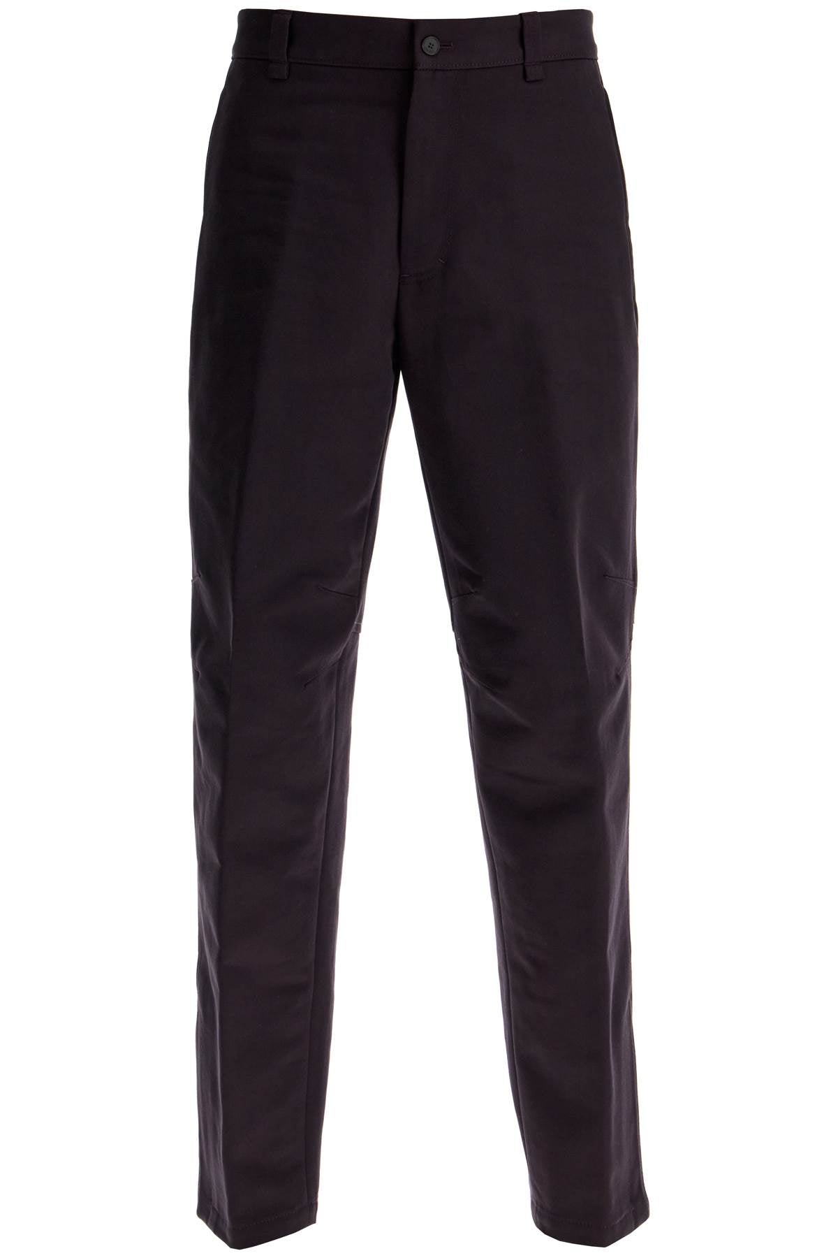 Lanvin biker gabardine trousers image 0