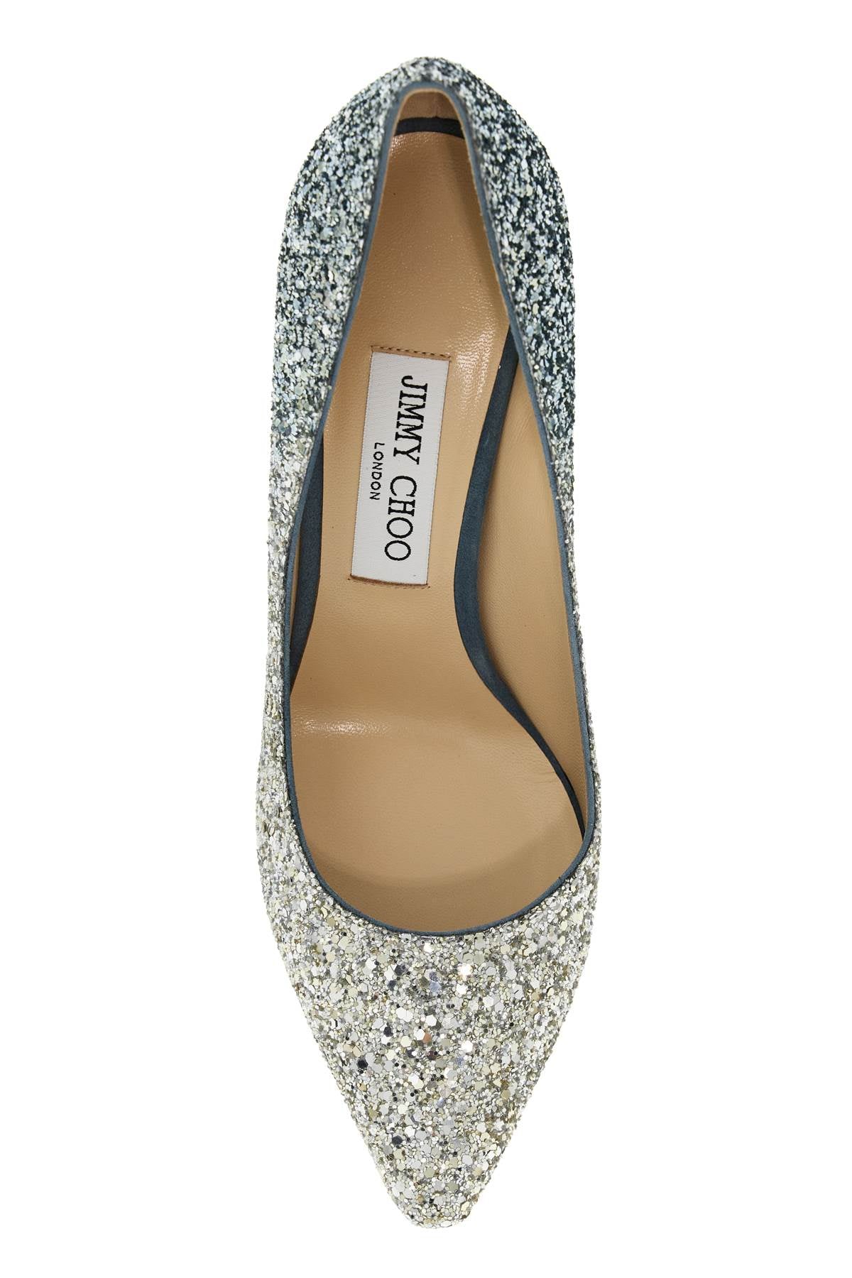 Jimmy Choo Romy 85 Glitter Pumps image 1