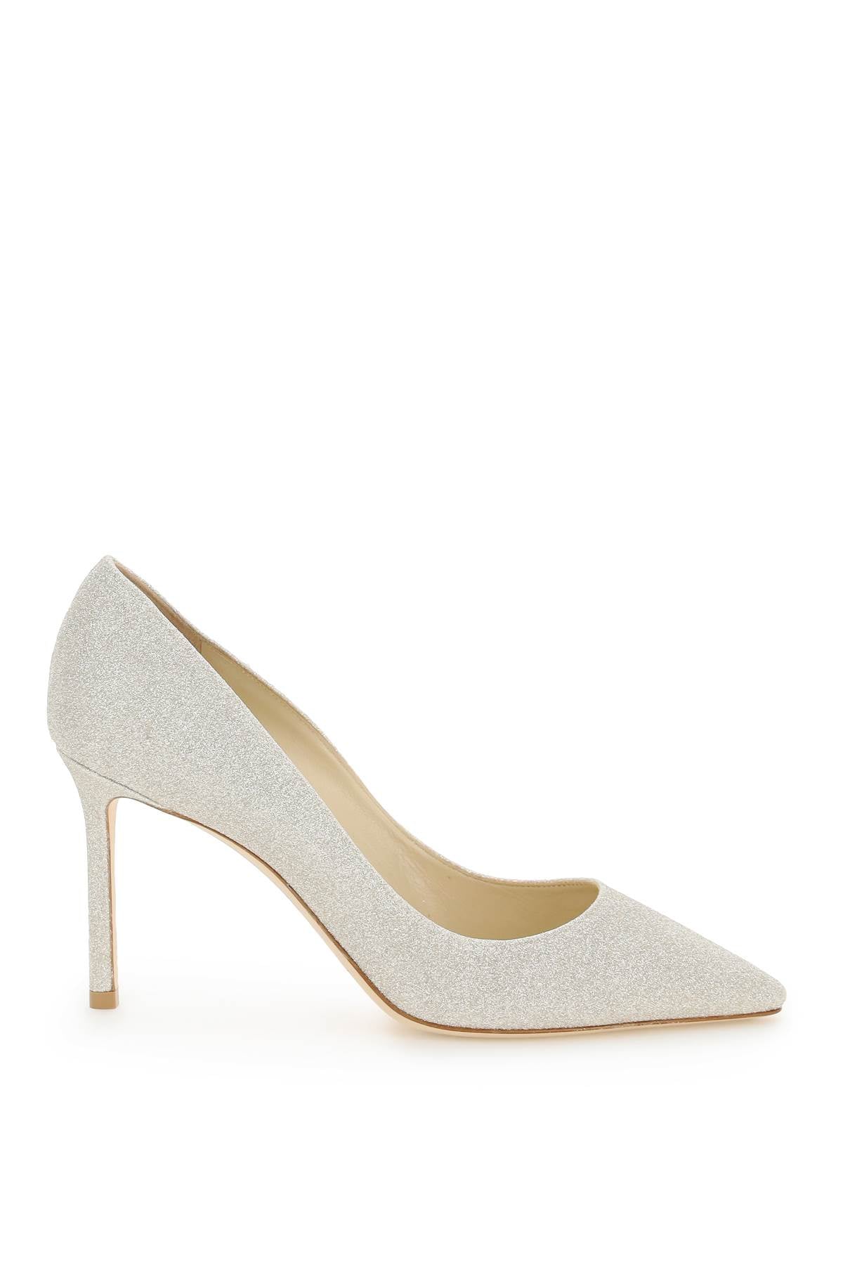 Jimmy Choo romy 85 dusty glitter pumps image 0