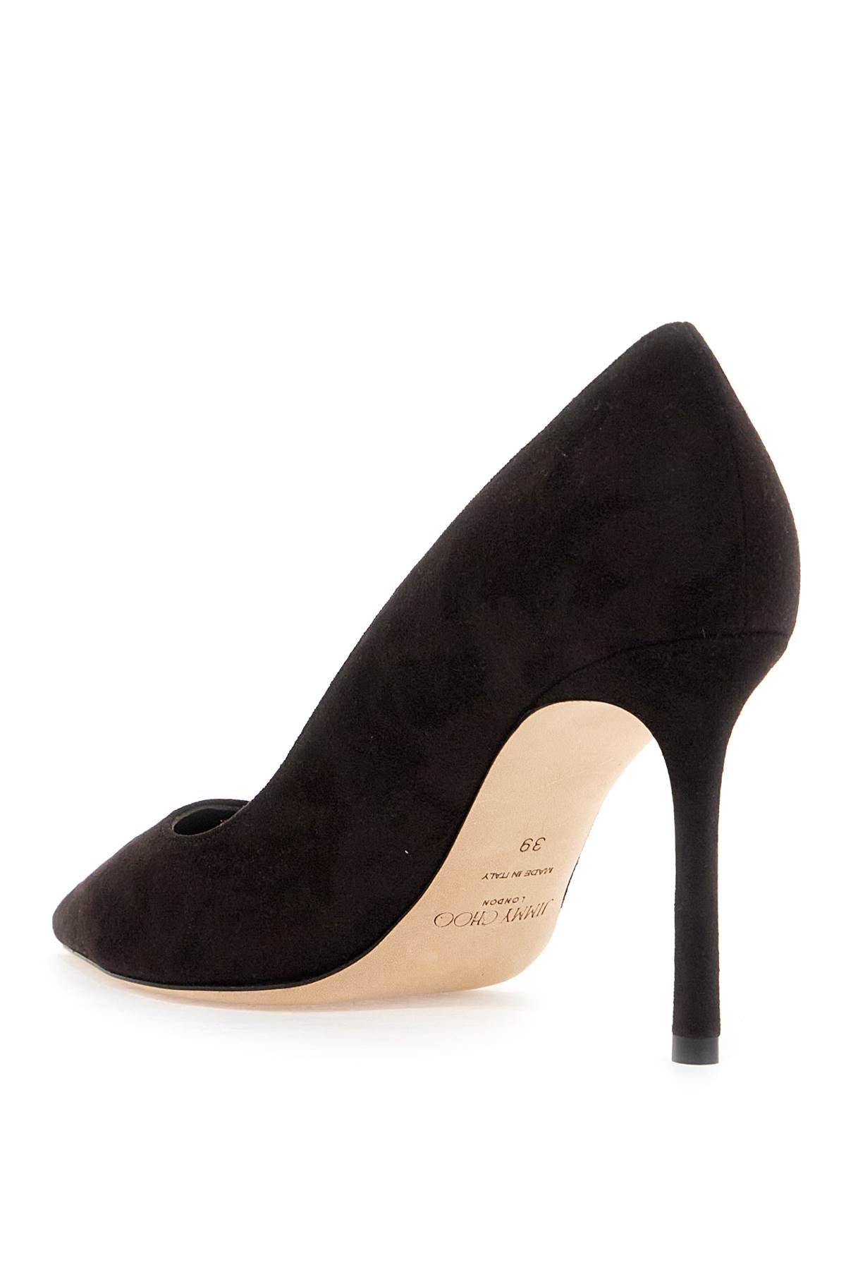 Jimmy Choo Romy 85 Suede Pointed-Toe Pumps image 2