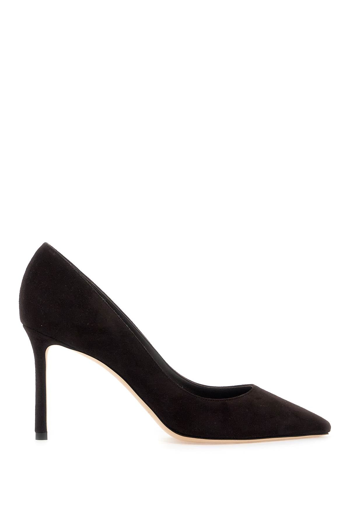 Jimmy Choo Romy 85 Suede Pointed-Toe Pumps image 0