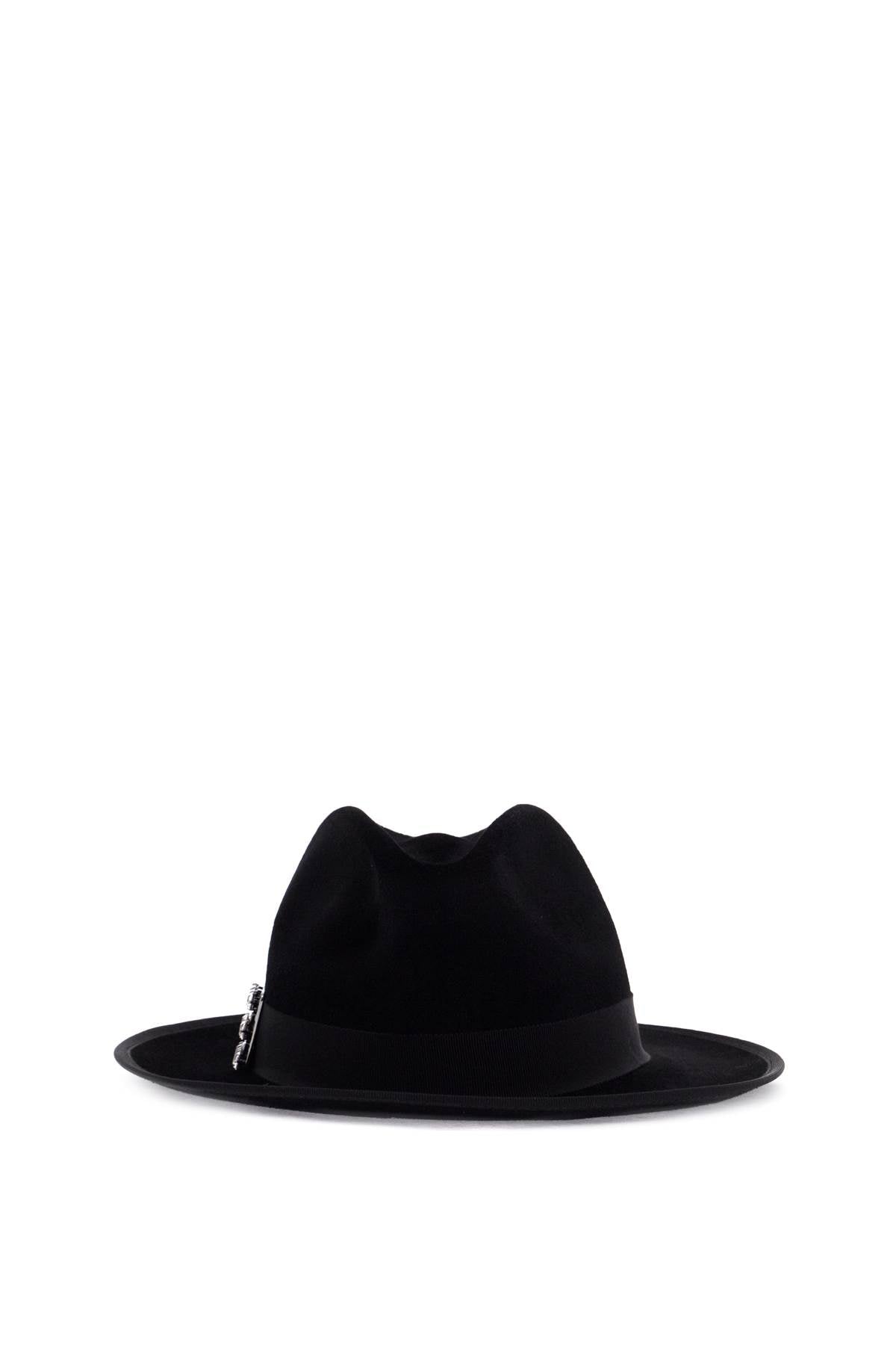 Roger Vivier 'Très Vivier' Felted Wool Fedora Hat image 0