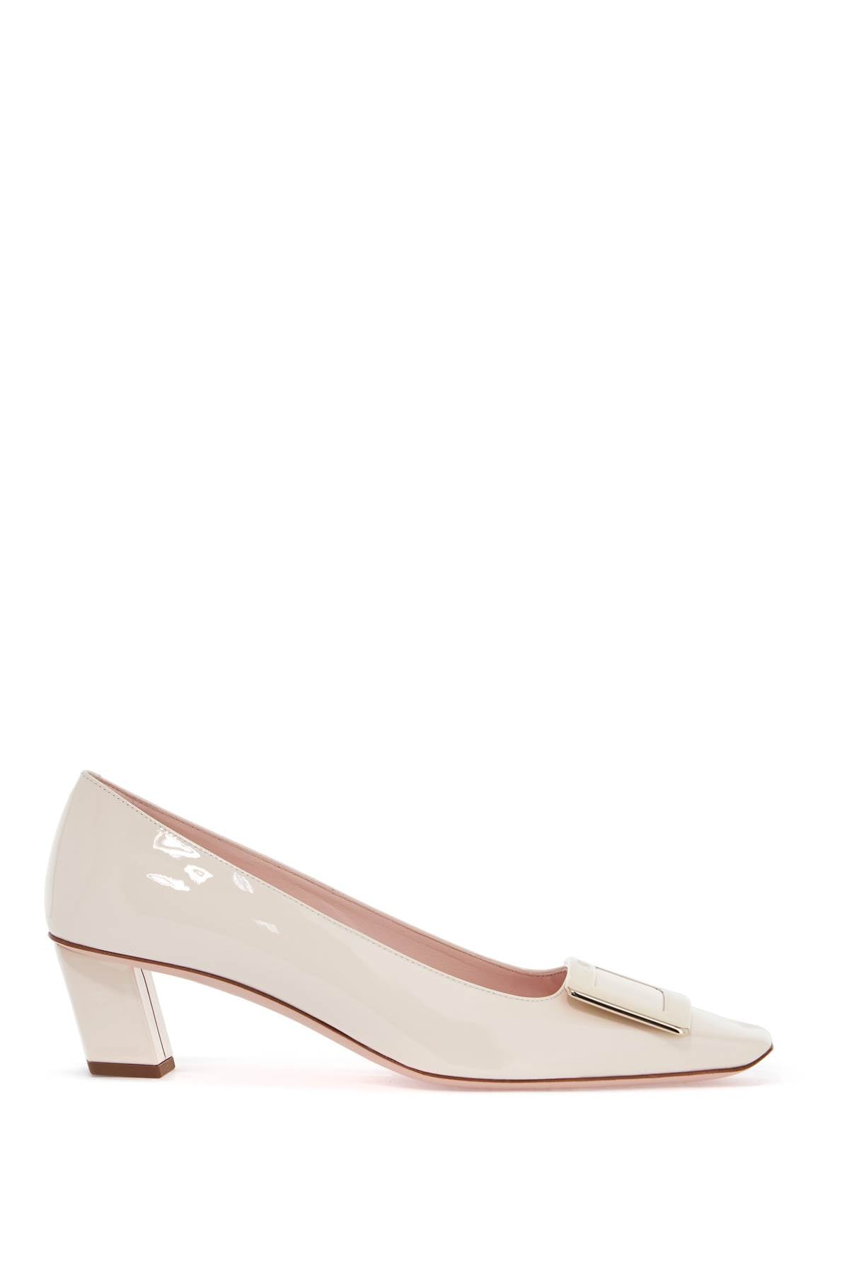 Roger Vivier beige calfskin d'orsay with wide heel belle vivier t. 45 image 0