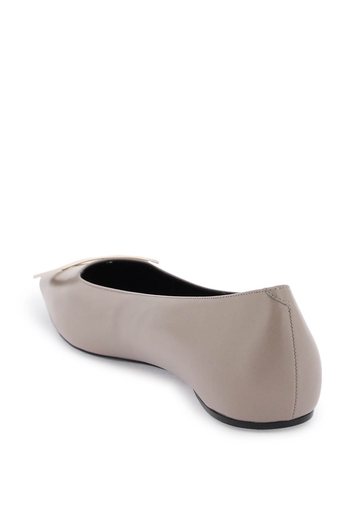 Roger Vivier leather 'trompette' ballerina flats image 2